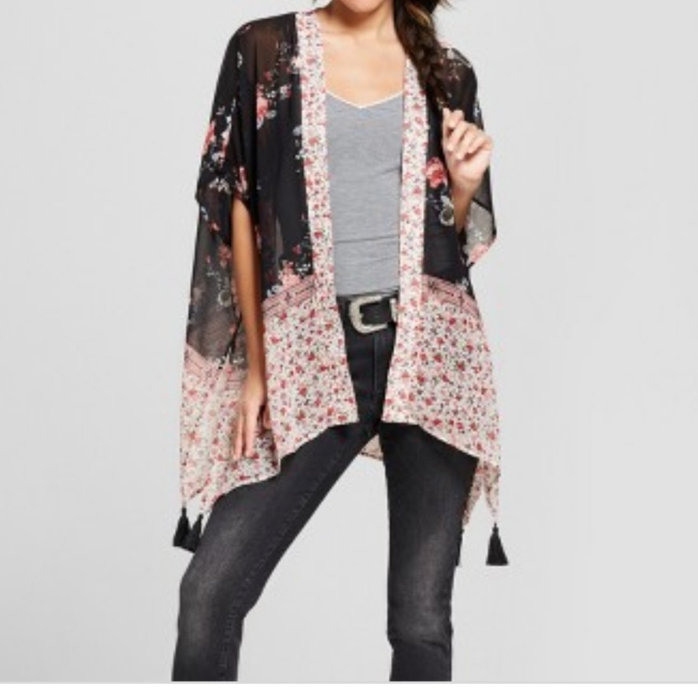 🌿Floral Sheer🌾 Kimono